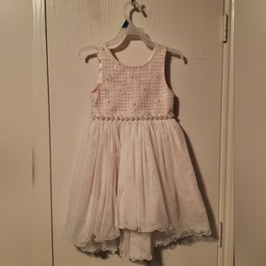 American Princess Dress Pink with pearl and stone accents. 6x Easter Wedding